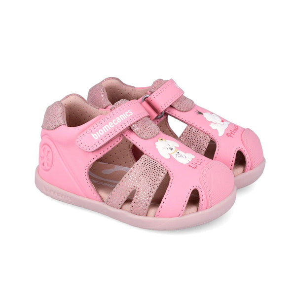 Sandale pentru fetite Biomecanics TWIN 262160-A711 Roz CANDY
